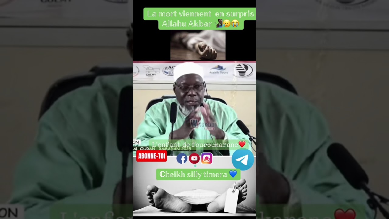 Toutes âme goûtera la mort Allahu Akbar 