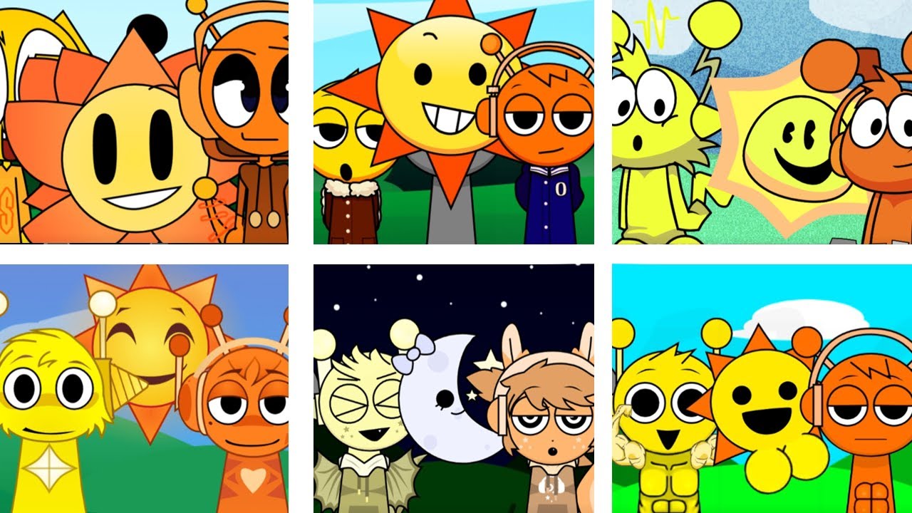 Incredibox - Sprunki but Only Simon and Oren amd Mr.Sun IN Different Mods