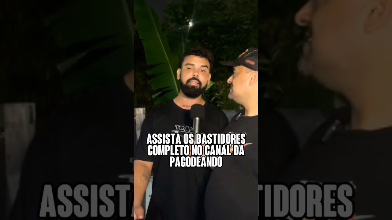 Assista entrevista completo no nosso canal #pagode #podcast #sambaspectacle #pagodeando