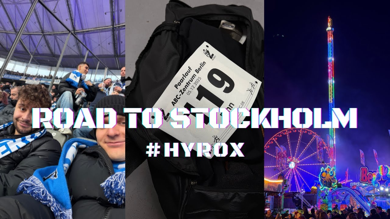 Road to Stockholm #hyrox 🇸🇪 HYROX Training, Rummel & Paarlauf mit Max
