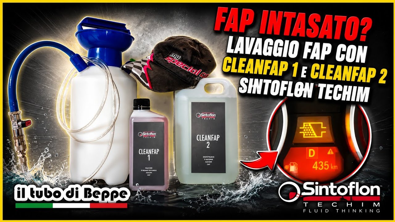 Pulizia Fap Con Cleanfap di Sintoflon Techim