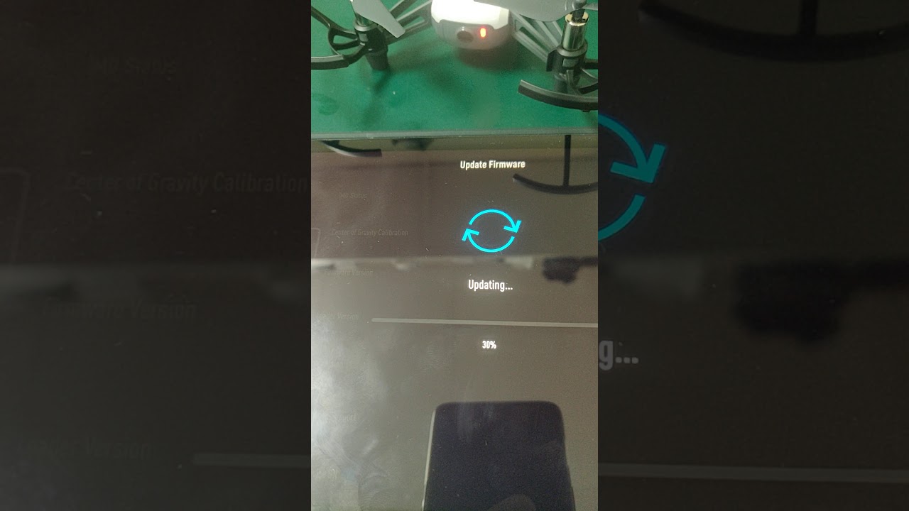 DJI TELLO How to update the Tello by using force update.
