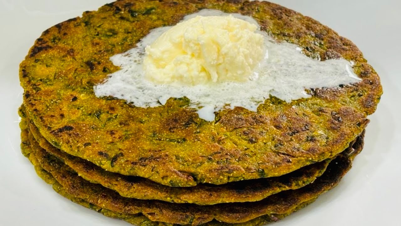 ਮੱਕੀ ਦੀ ਰੋਟੀ ਬਣਾਉਣ ਦੇ 2 ਸੋਖੇ ਤਰੀਕੇ | Methi Makki Ki Roti | Punjabi Style Makki Methi Ki Roti Recipe