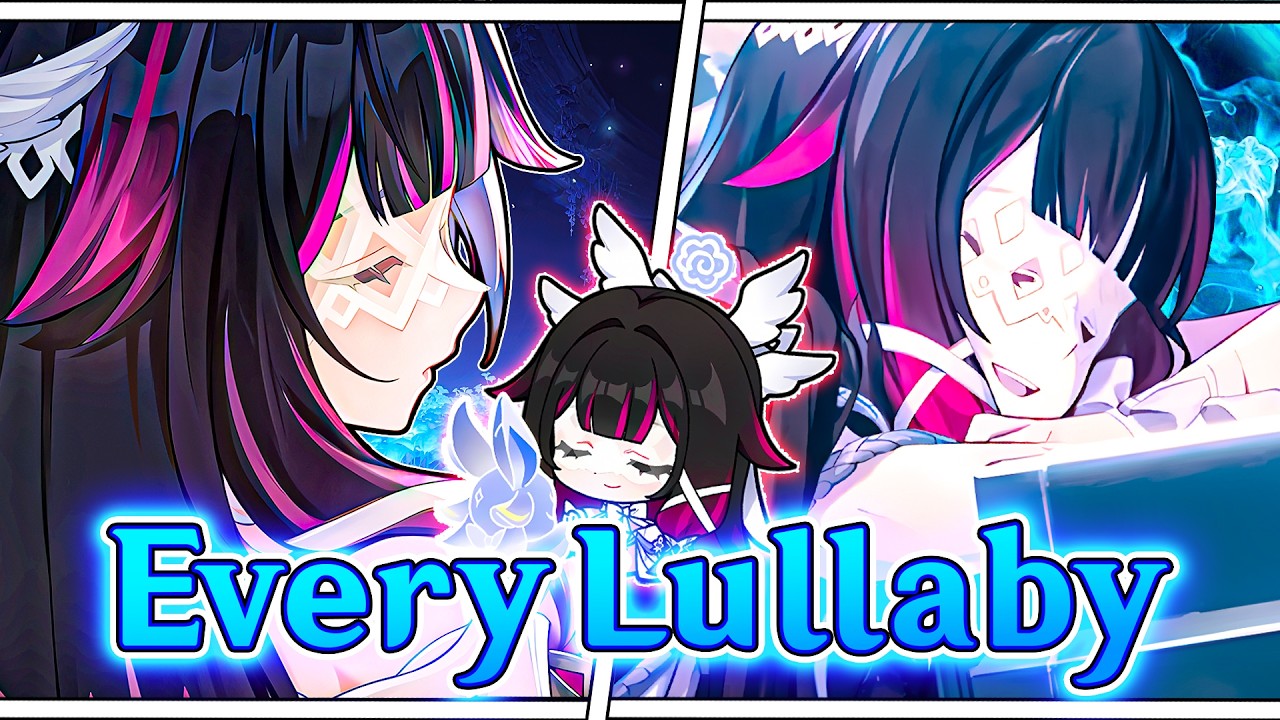 Every Lullaby of Columbina (VOCALS ONLY) | Genshin Impact [Headphones Recommended]