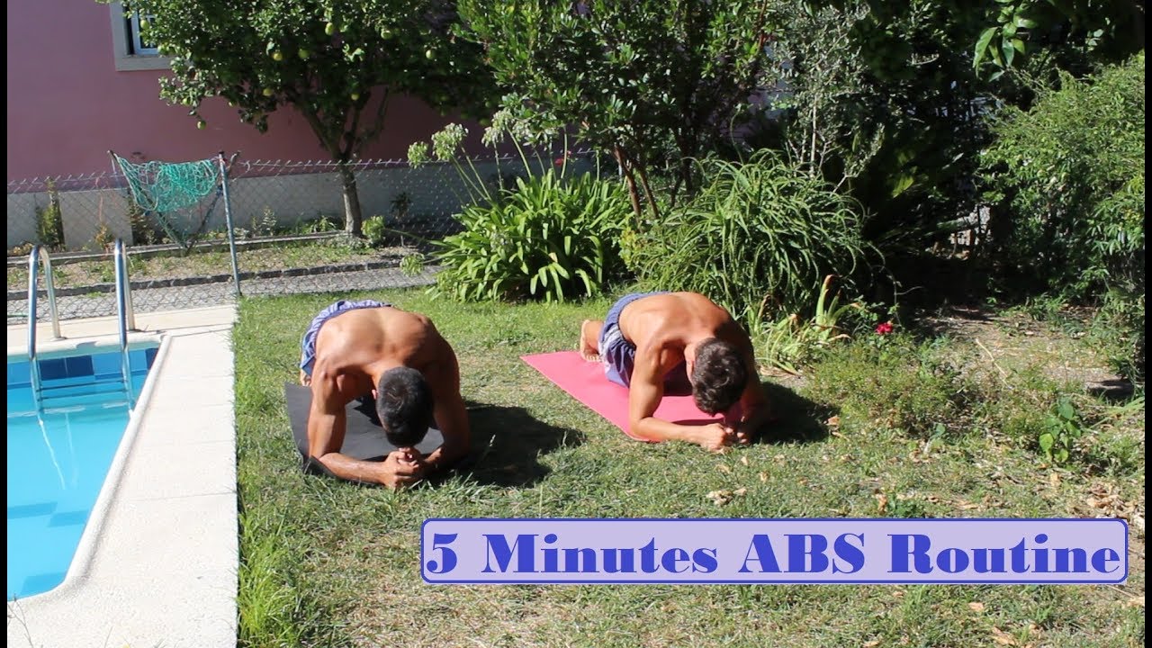 KILLER 5 Minutes Abdominal Follow Up Routine - Workout Union