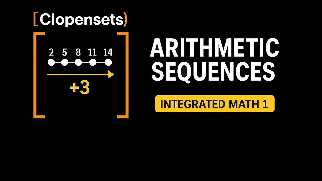 Arithmetic Sequences | Integrated Math 1 (2026 Update)