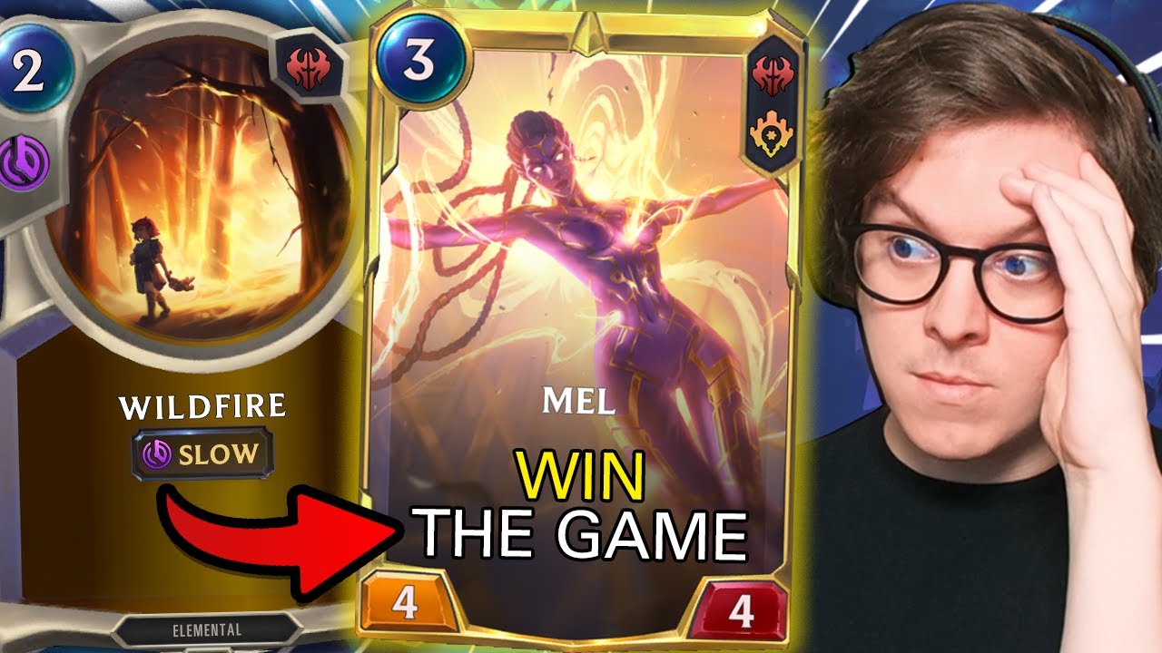 MEL IS CRAZY! WILDFIRE Printing and SPELL Overwhelm - Legends of Runeterra