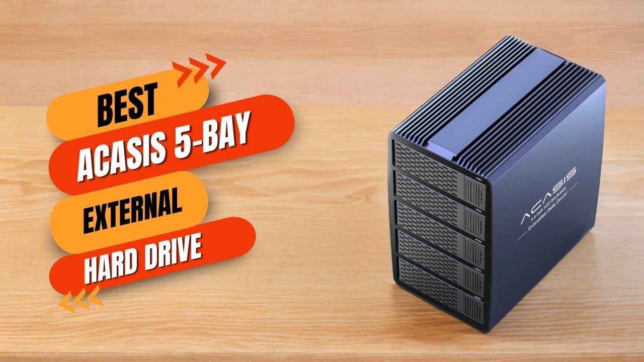 Best Acasis 5-Bay External Hard Drive Enclosure