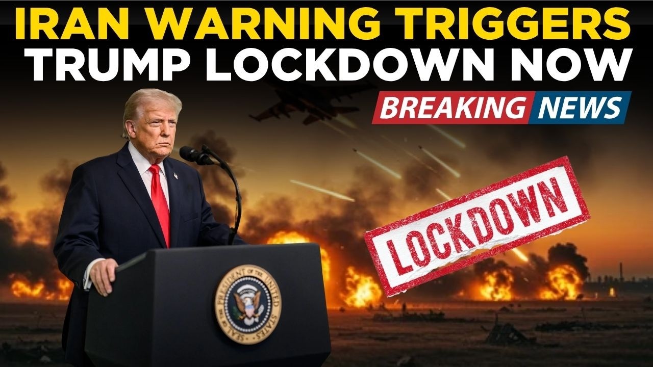 LIVE: Trump Activates Emergency Protocols &ndash; Iran's Threat Forces Immediate National Lockdown