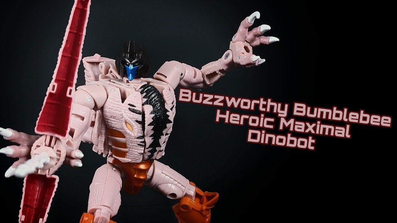 Transformers Generations: Legacy || Buzzworthy Bumblebee: Heroic Maximal Dinobot (toy deco)
