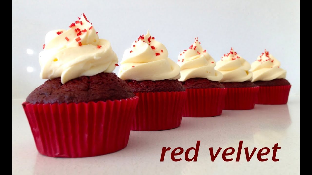 Red Velvet Cupcake Recipe HOW TO COOK THAT Ann Reardon