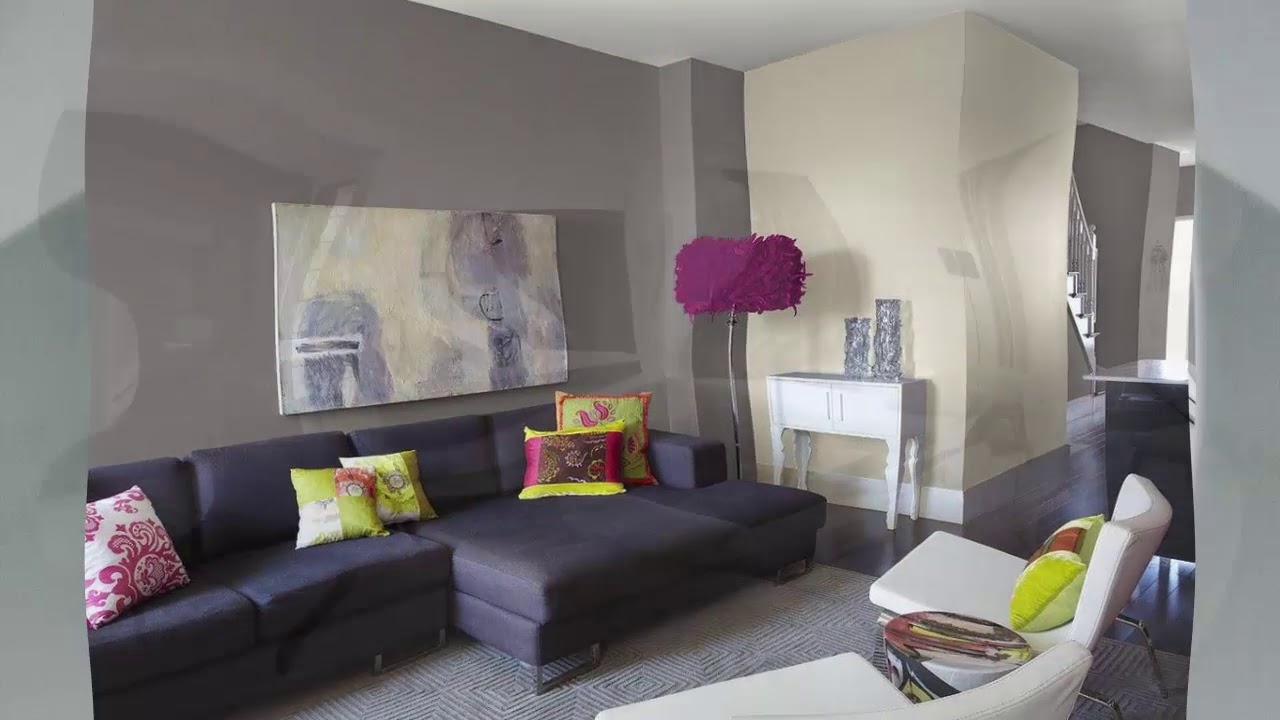 Modernes Wohnzimmer mit dunklen M&ouml;beln Ideen | Haus Ideen