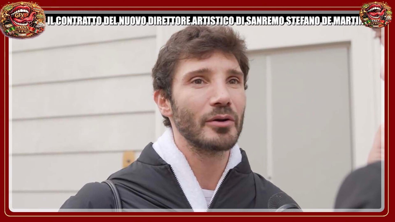 Stefano De Martino Il Festival di Sanremo 2027 e le sue sfide