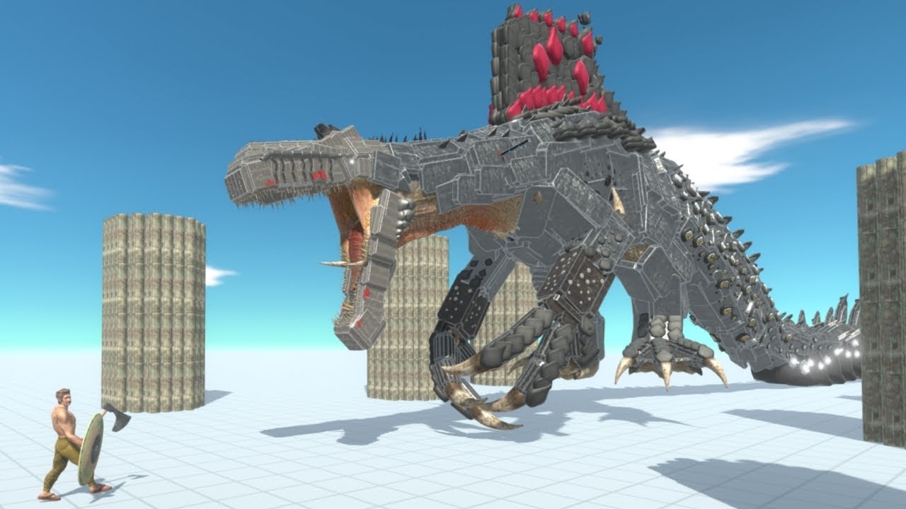 SAVAGE SPINOSAURUS vs ALL UNITS ARBS Animal Revolt Battle Simulator