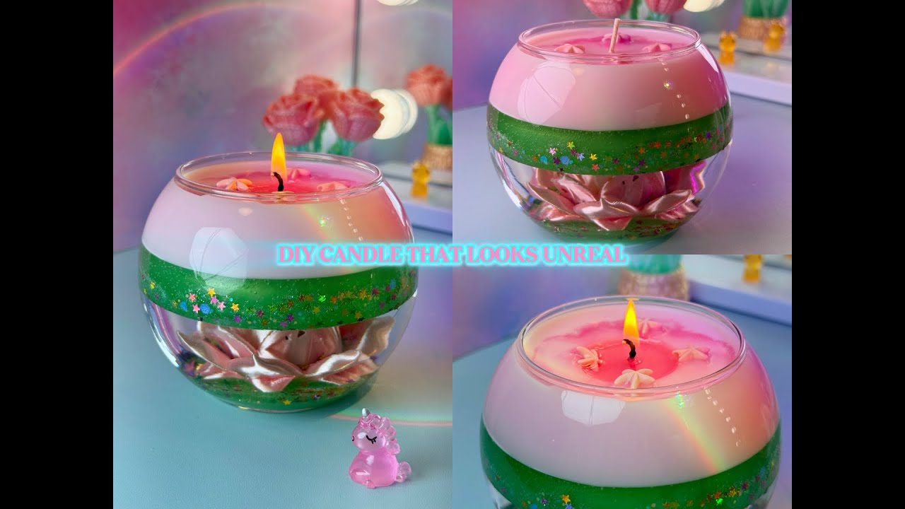 ASMR DIY: This Water Candle Looks Like Magic ✨