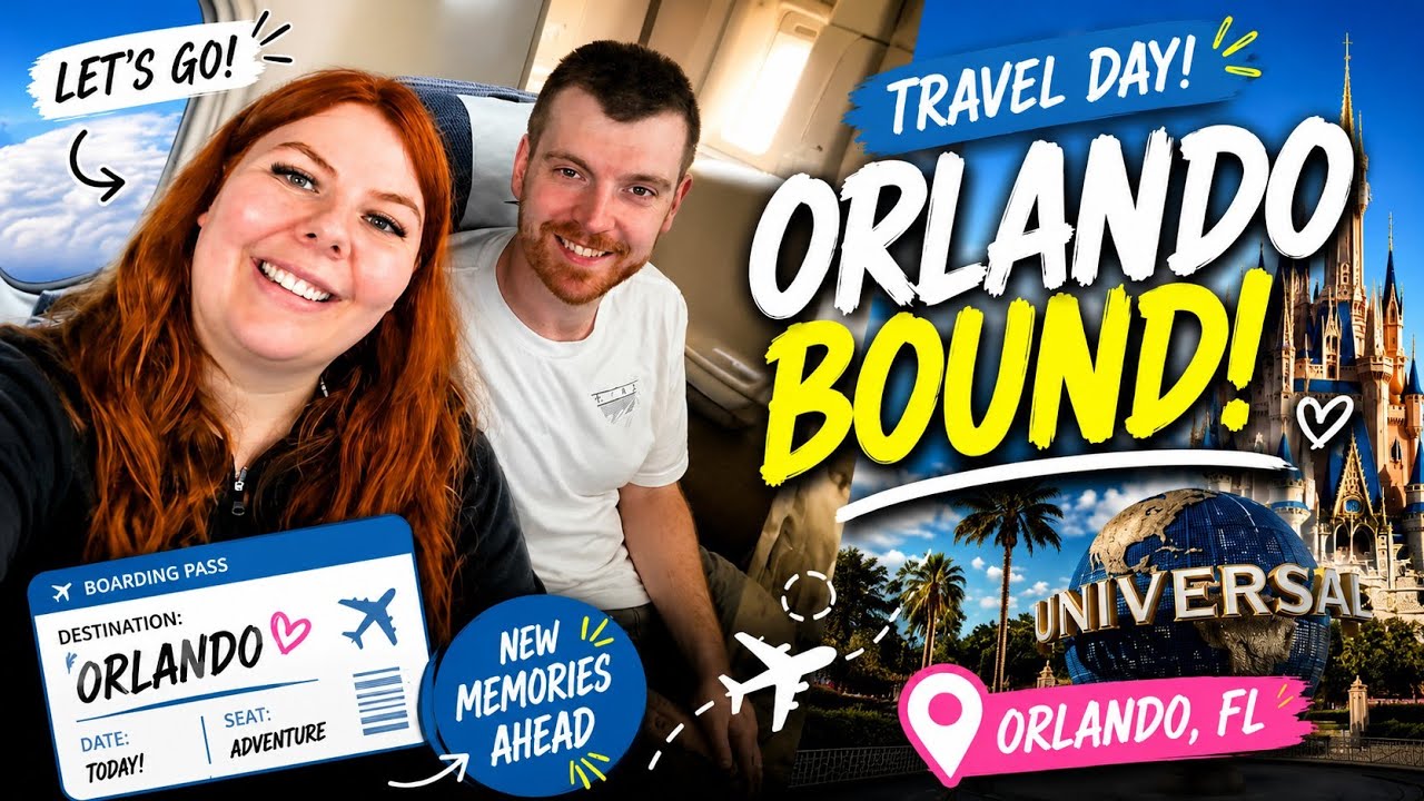 ORLANDO FLORIDA TRAVEL DAY VLOG ✈️ | GATWICK TO TAMPA | BRITISH AIRWAYS 🇺🇸