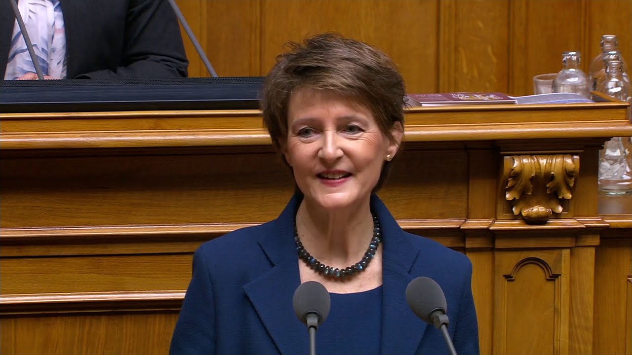Bundespräsidium 2020: Ansprache von Simonetta Sommaruga vom 11.12.2019 vor der Bundesversammlung