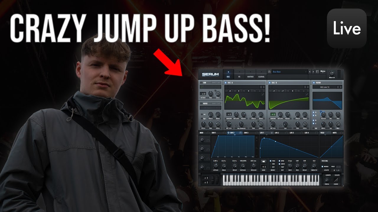 Every DNB Producer NEEDS This CRAZY Jump Up Bass! | Serum Tutorial