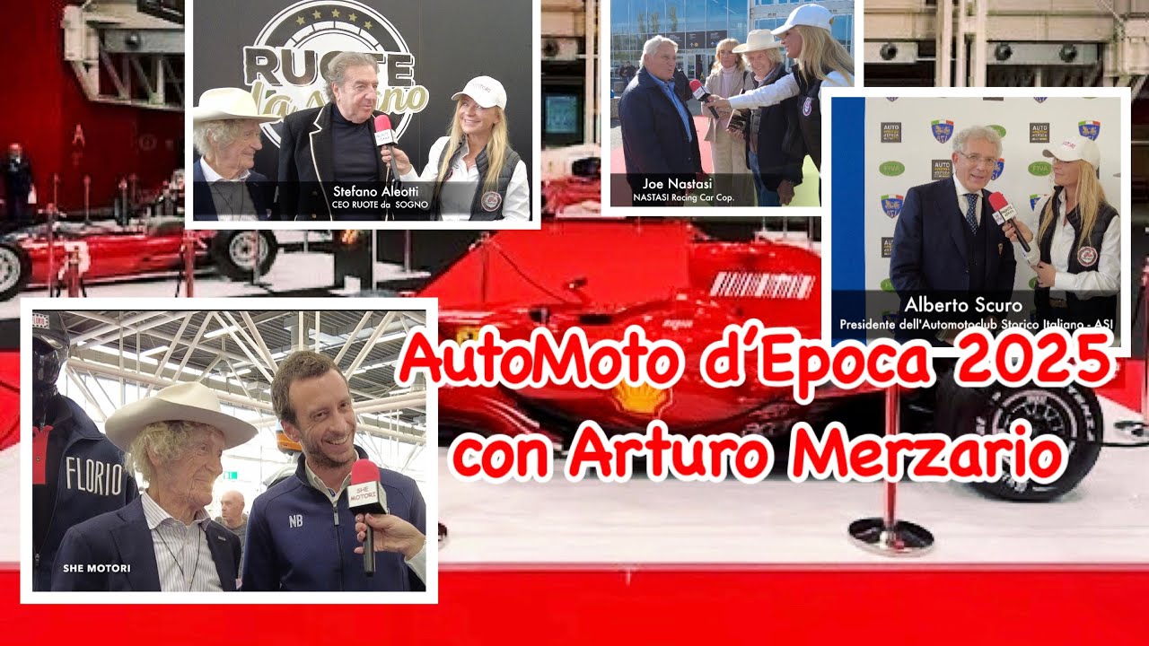 La Passione Non Invecchia: AutoMoto d’Epoca con Arturo Merzario a Bologna
