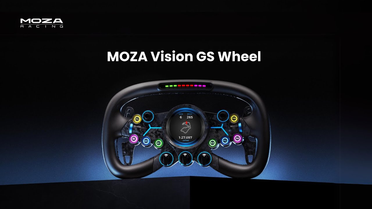Introducing MOZA Vision GS Wheel