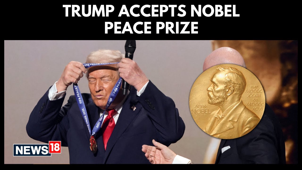 Trump Accepts Machado's Nobel Peace Prize | Venezuelan Opposition Leader Presented The Prize | N18G
