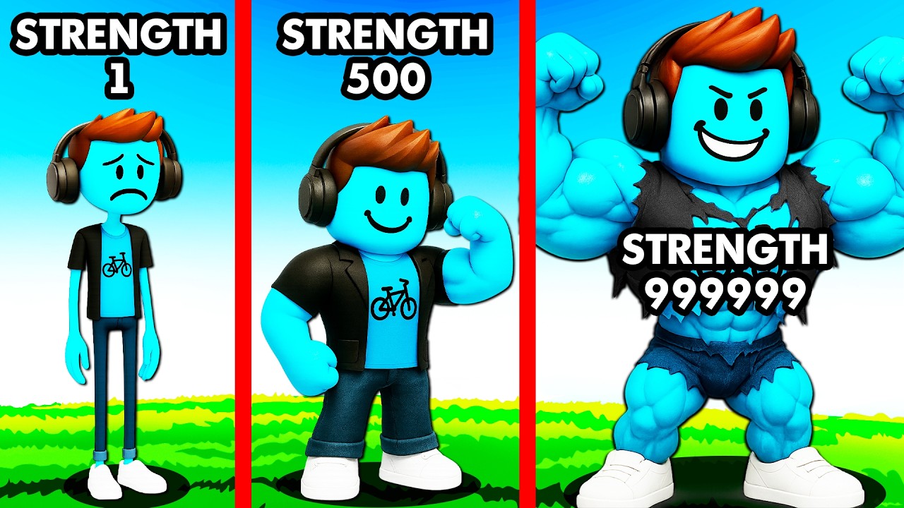 Я нарастил БЕСКОНЕЧНЫЕ МЫШЦЫ (Roblox)