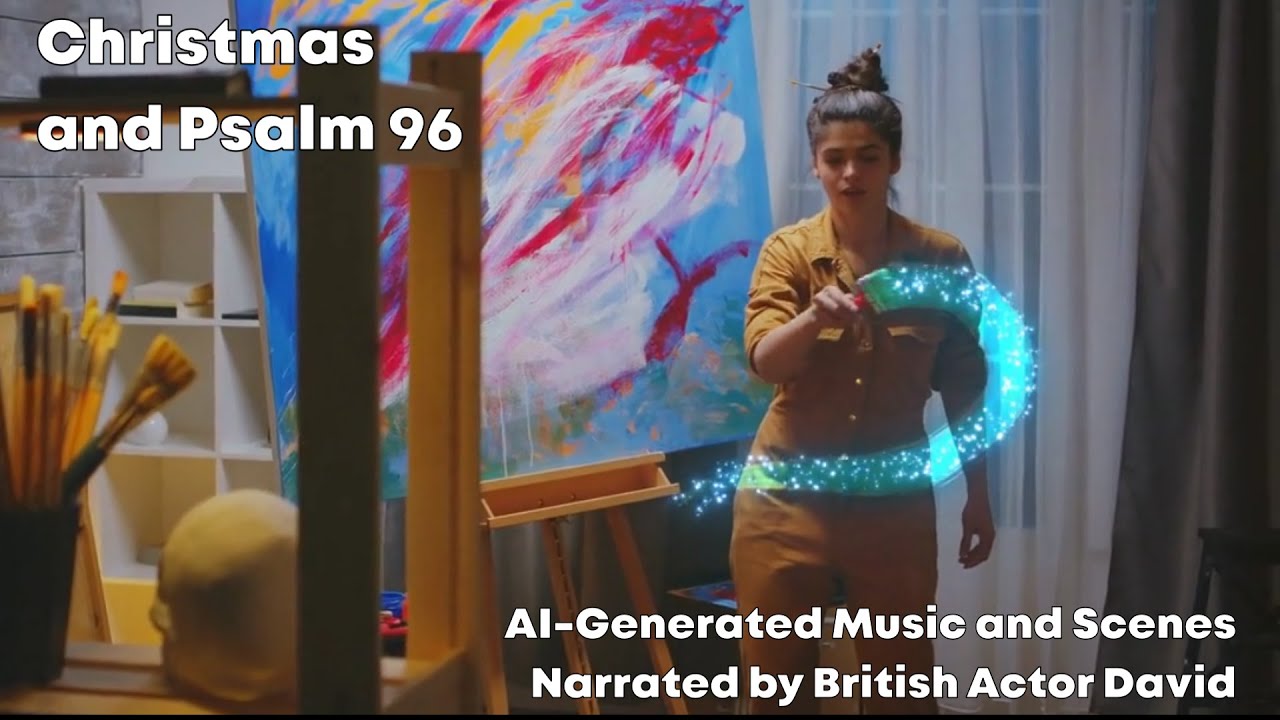 Psalm 96 by King David l Narrated by British Actor Suchet l AI-generated Music Track &Video Scenes