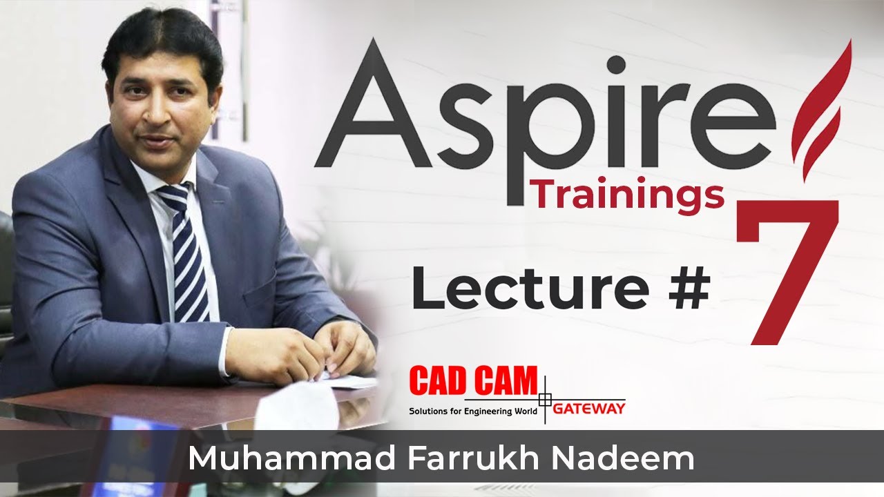Vectric Aspire CAD CAM 2D Pattern Lecture 07 | Muhammad Farrukh Nadeem