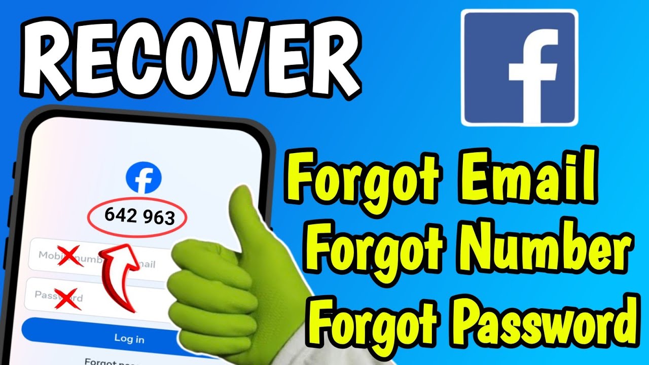 How To Recover Facebook Password Without Email and Phone Number | 2024