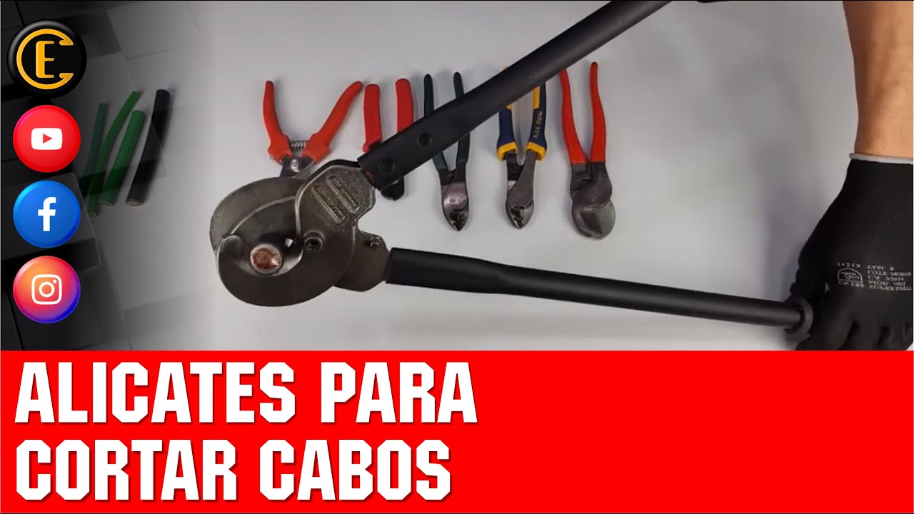 ALICATE PARA CORTE DE CABOS (FIOS) ELÉTRICOS, QUAL DEVO USAR? |SUPER-DICA|