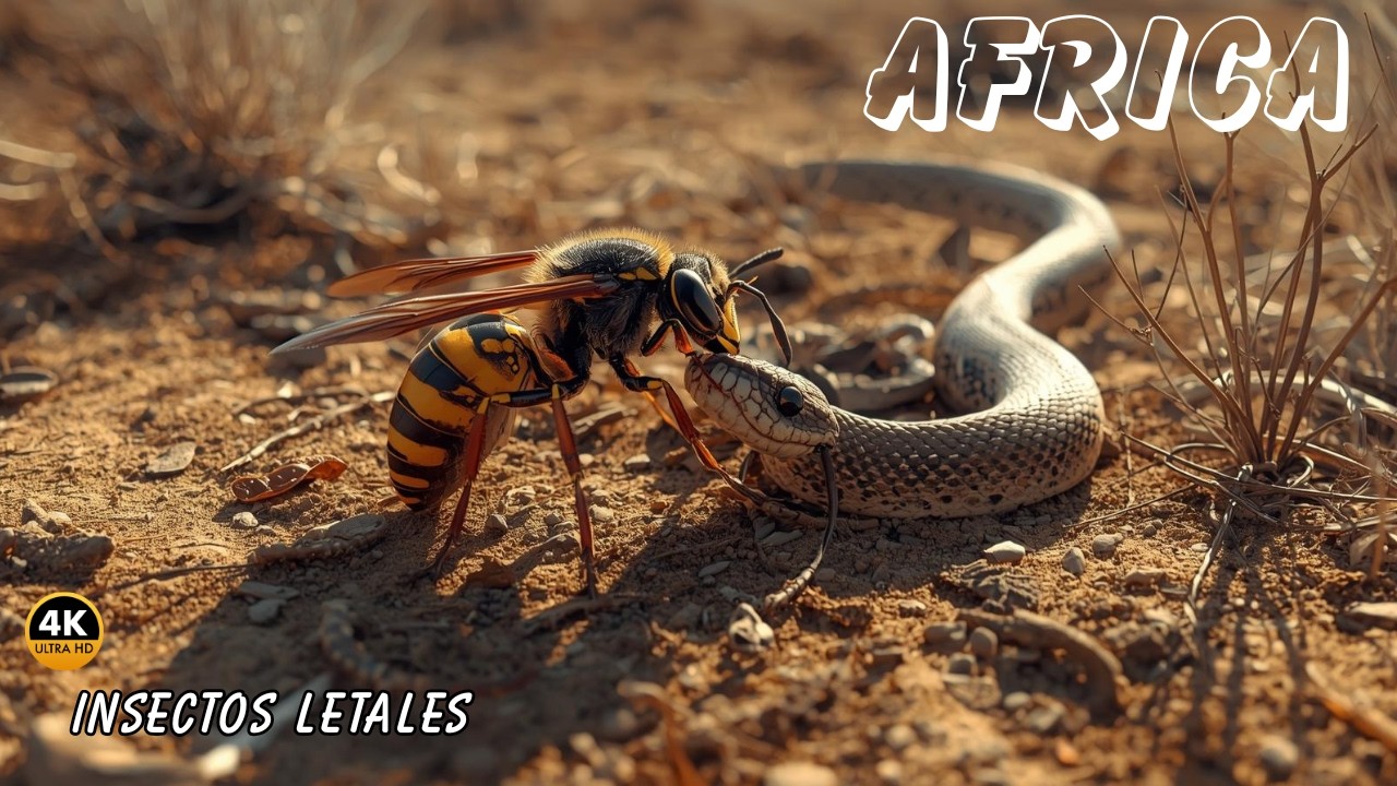 &Aacute;FRICA: Los INSECTOS Mas LETALES y PELIGROSOS Del Planeta | Documental Completo
