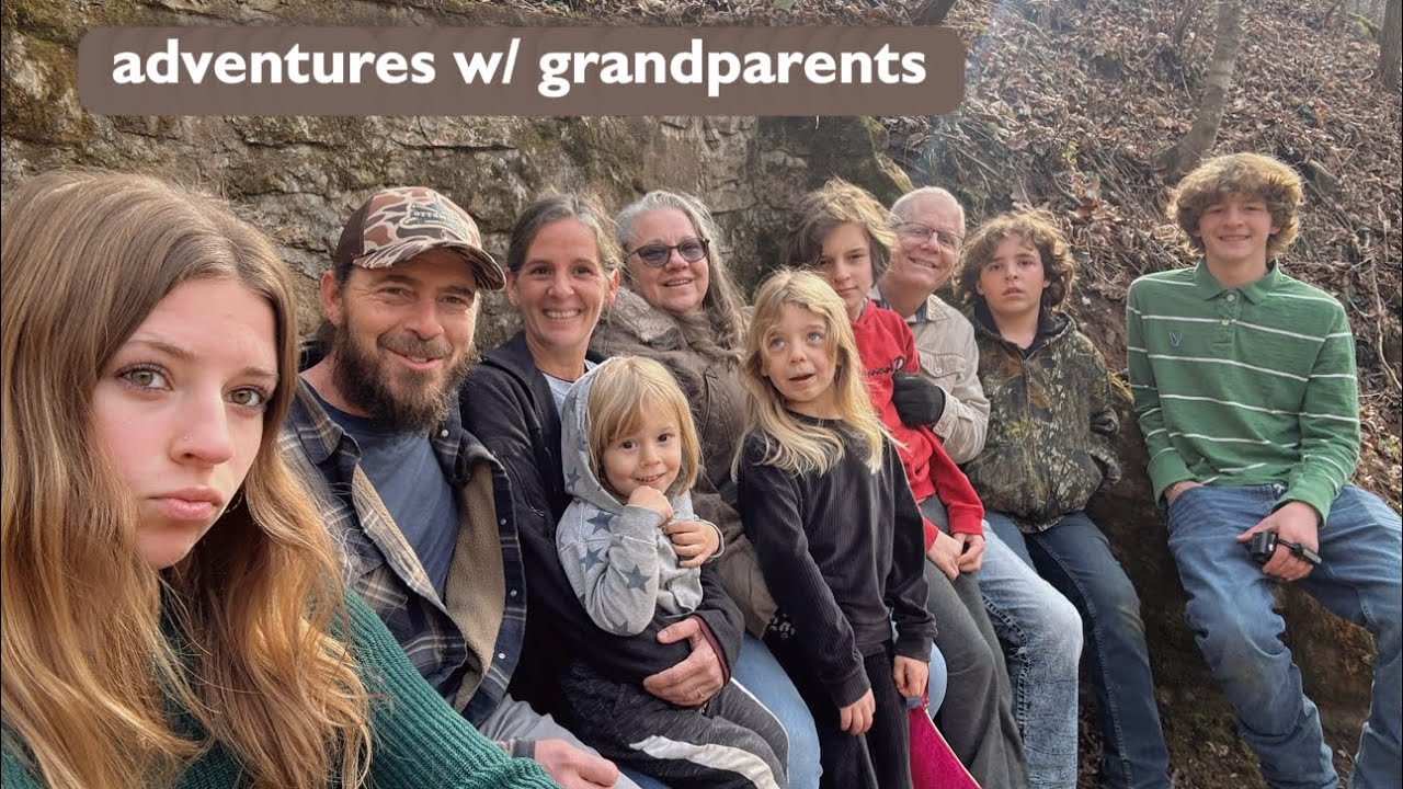 visiting nature tunnel state park ft.Grandparents 