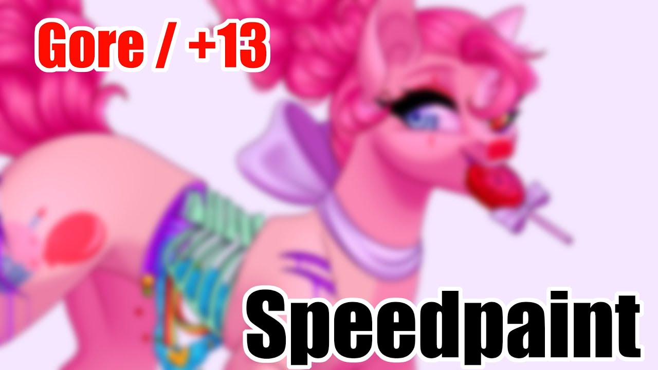 [13+] Warm and Fuzzy .:Speedpaint:. (MLP) Candy Gore