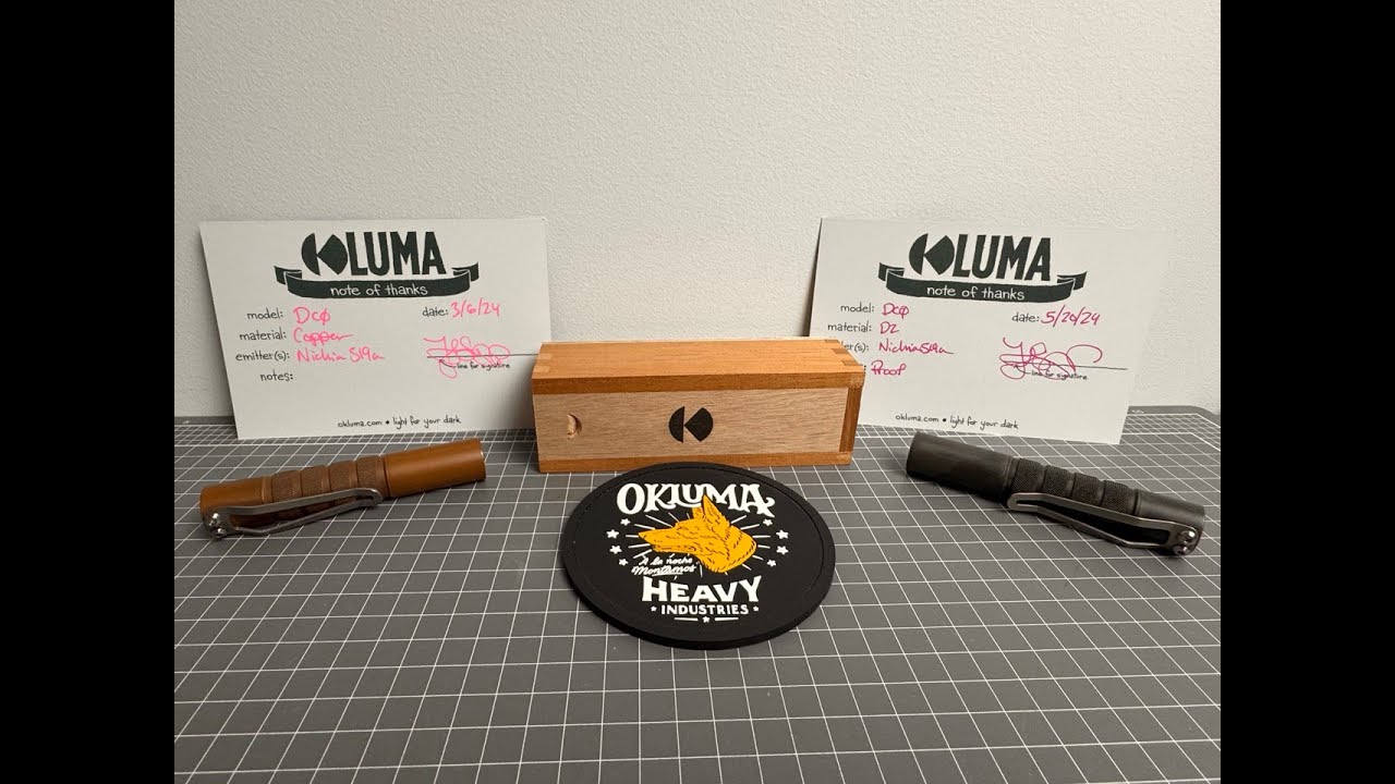 Why the Okluma DC0 is my favourite custom 14500 flashlight -- Check out the genius behind this light