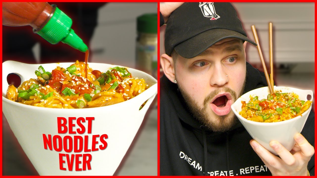 MY FAVORITE NOODLE DISH EVER!! 🔥 (CHICKEN & VEGGIE LO MEIN)