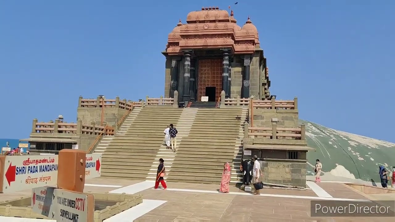 Vivekananda Rock memorial & Thiruvalluvar Statue boat ride in Kanyakumari | Kanyakumari
