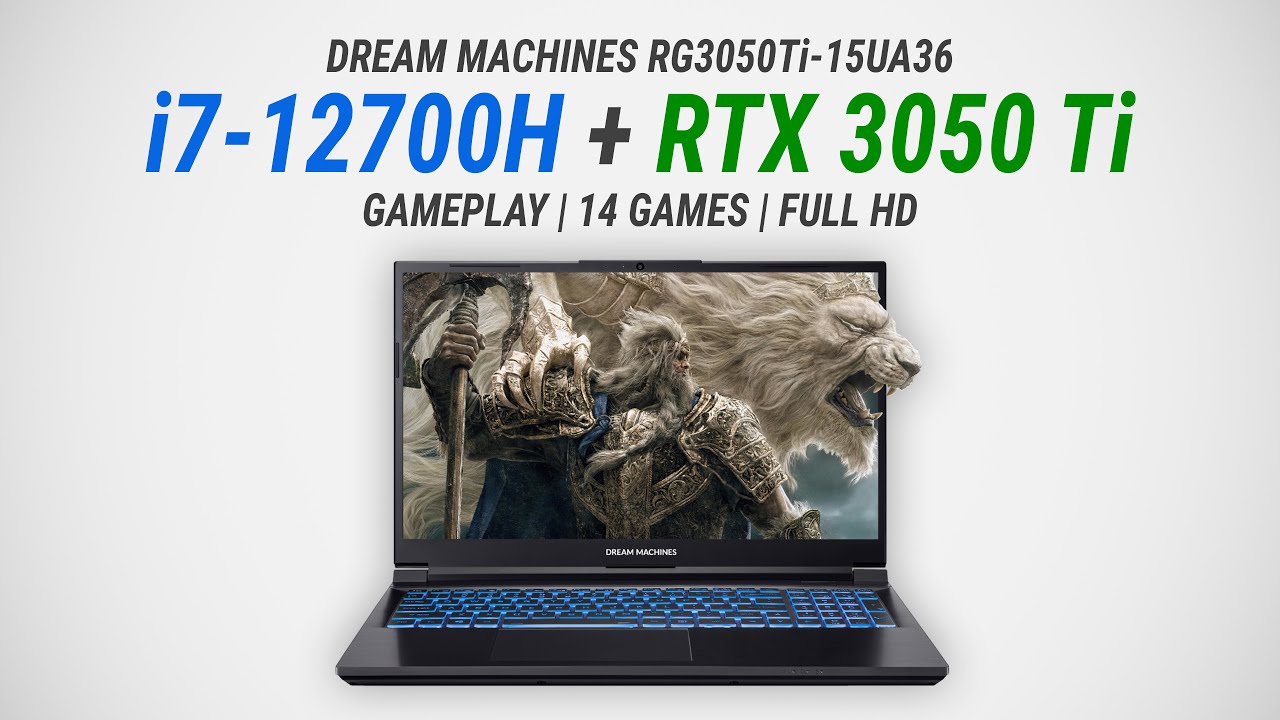 Core i7-12700H + GeForce RTX 3050 Ti Laptop: Test in 14 games at Full HD [1080p]