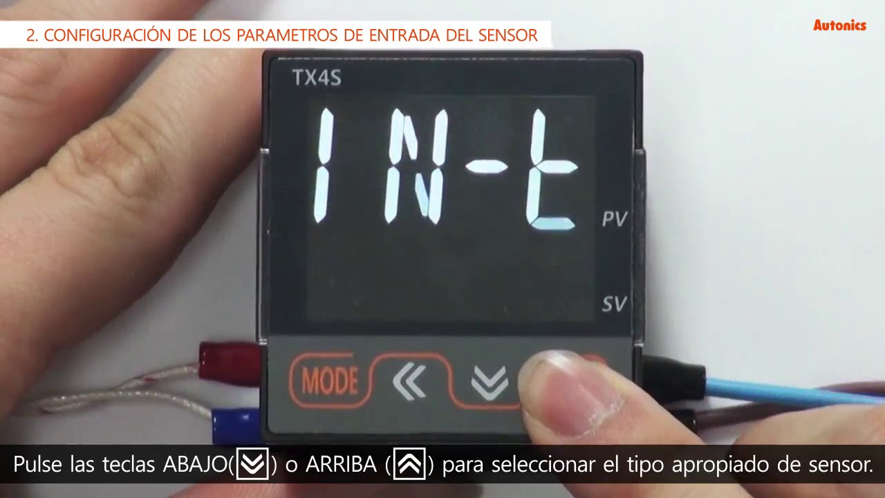 Tutorial Configuración de Controles de Temperatura Serie TX AUTONICS