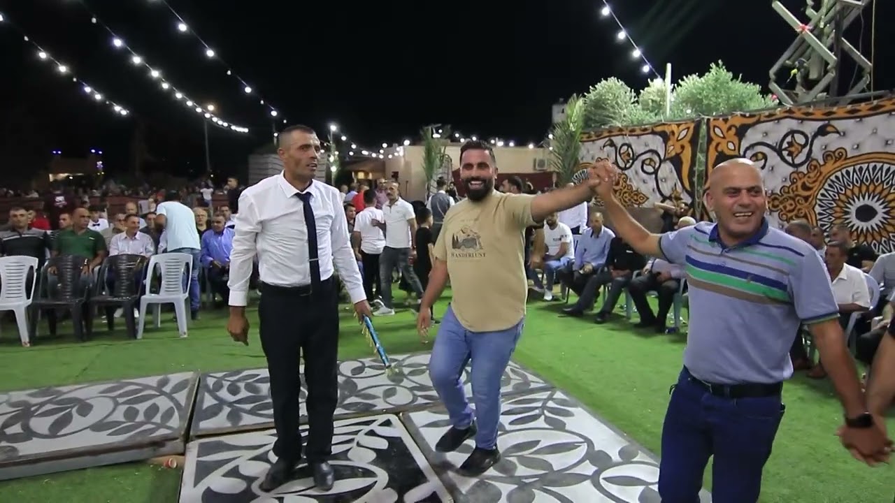 دبكة شباب الخلجان سهرة العريس احمد باسم خطيب 0000 الفنان مصطفى الخطيب