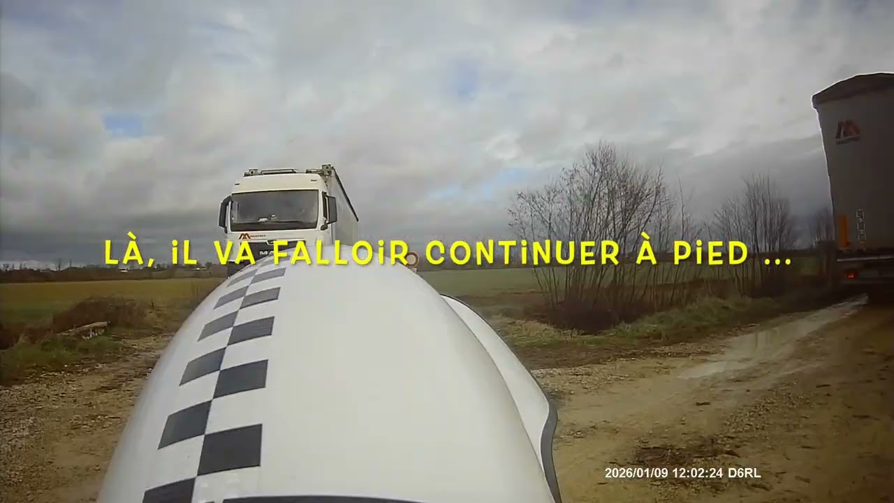 Janvier 2026 : Quelques extraits de déplacements en vélomobile