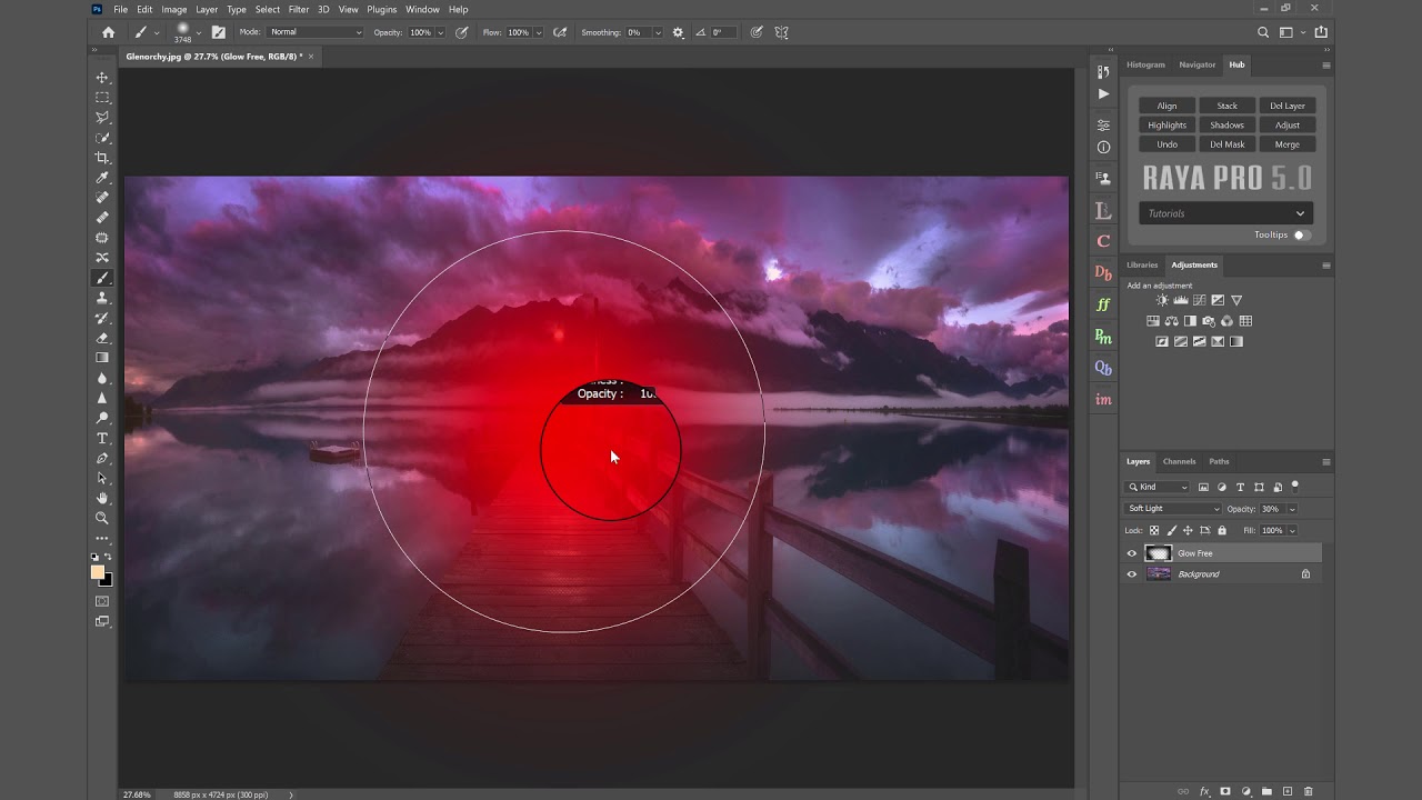 Raya Pro Tutorial - How to Add a Colour Vignette