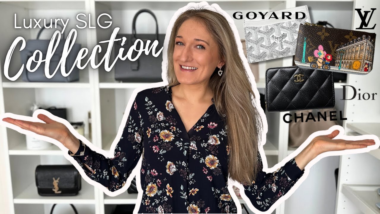 MY LUXURY SLG COLLECTION 2024 ft. Chanel, Goyard, Dior, Louis Vuitton & Chanel | Lesley Adina