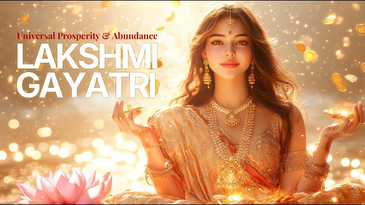 🔥𝟓𝟐𝟖𝐇𝐳  Celestial Blessings & Riches | Lakshmi Gayatri  for Wealth