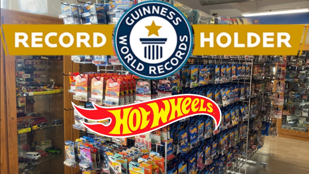 Коллекция литых под давлением моделей мирового рекорда и машинка Hot Wheels за 1300 долларов!?