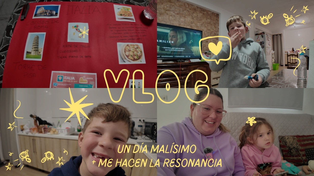TENGO UN DÍA MALÍSIMO + ME HACEN LA RESONANCIA// VLOG DIARIO