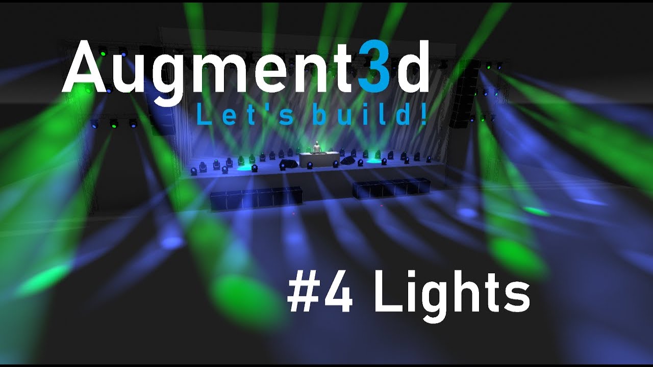 EOS Augment3d | Let's Build a Festival Stage | #4 Lights