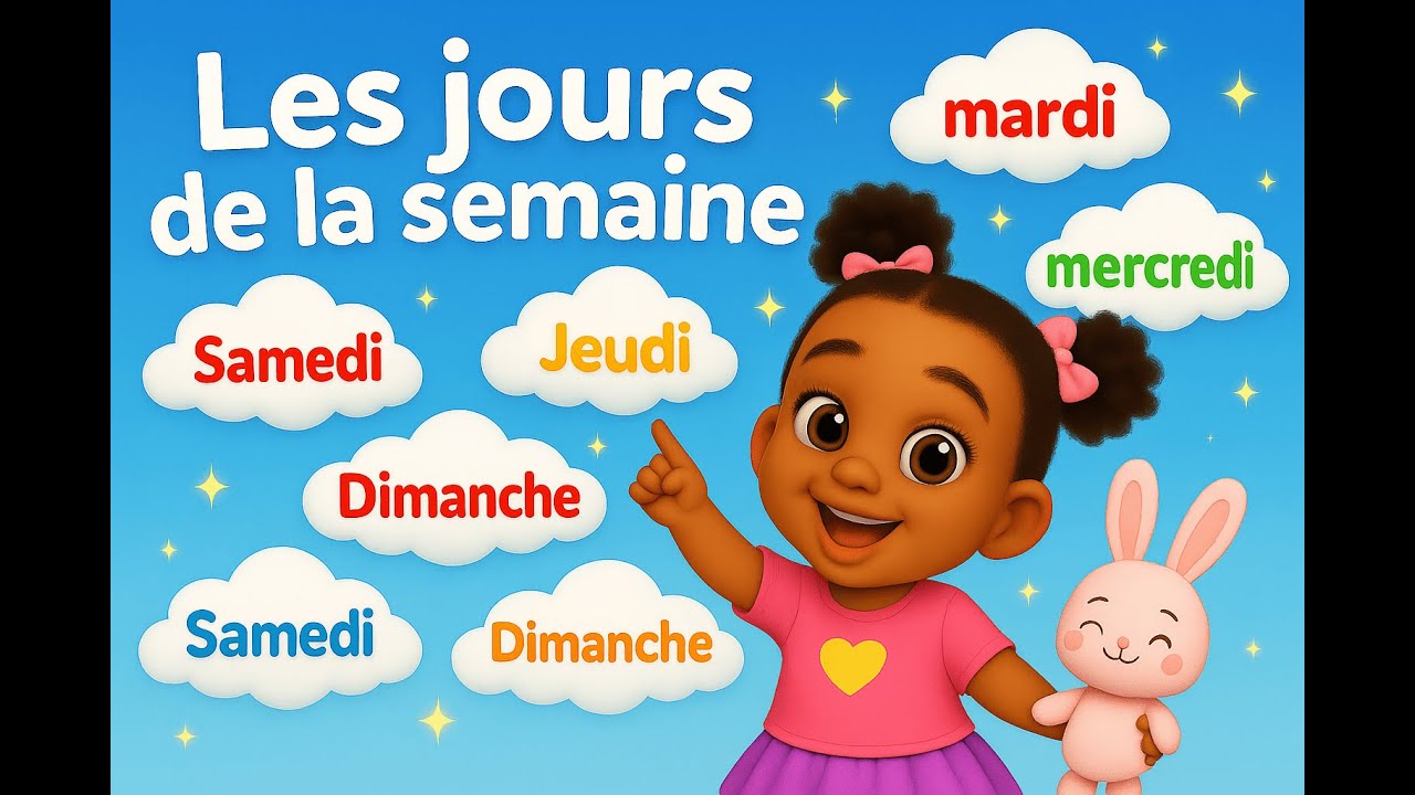 Les jours de la semaine | Chanson éducative pour enfants | L’île des Petits TV chansons pour enfants