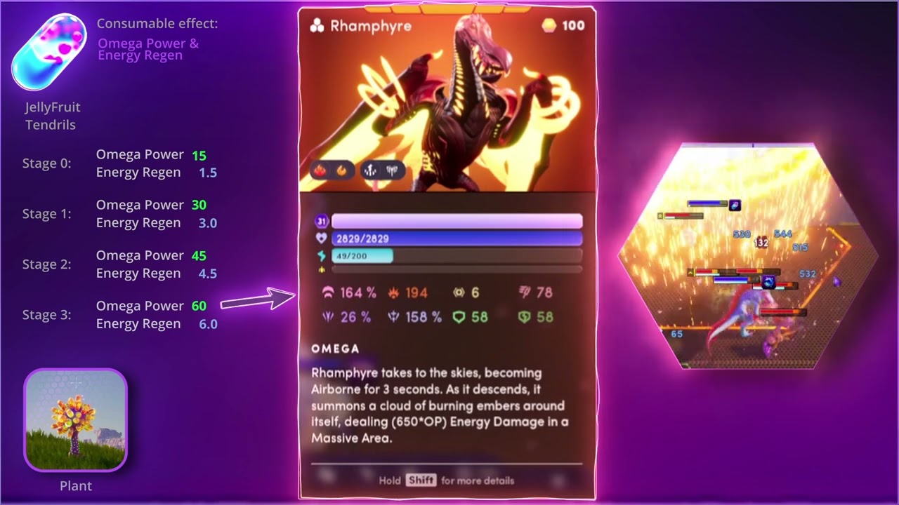Illuvium Consumables: Unleash Rhamphyre's Power with Jelly Fruit!