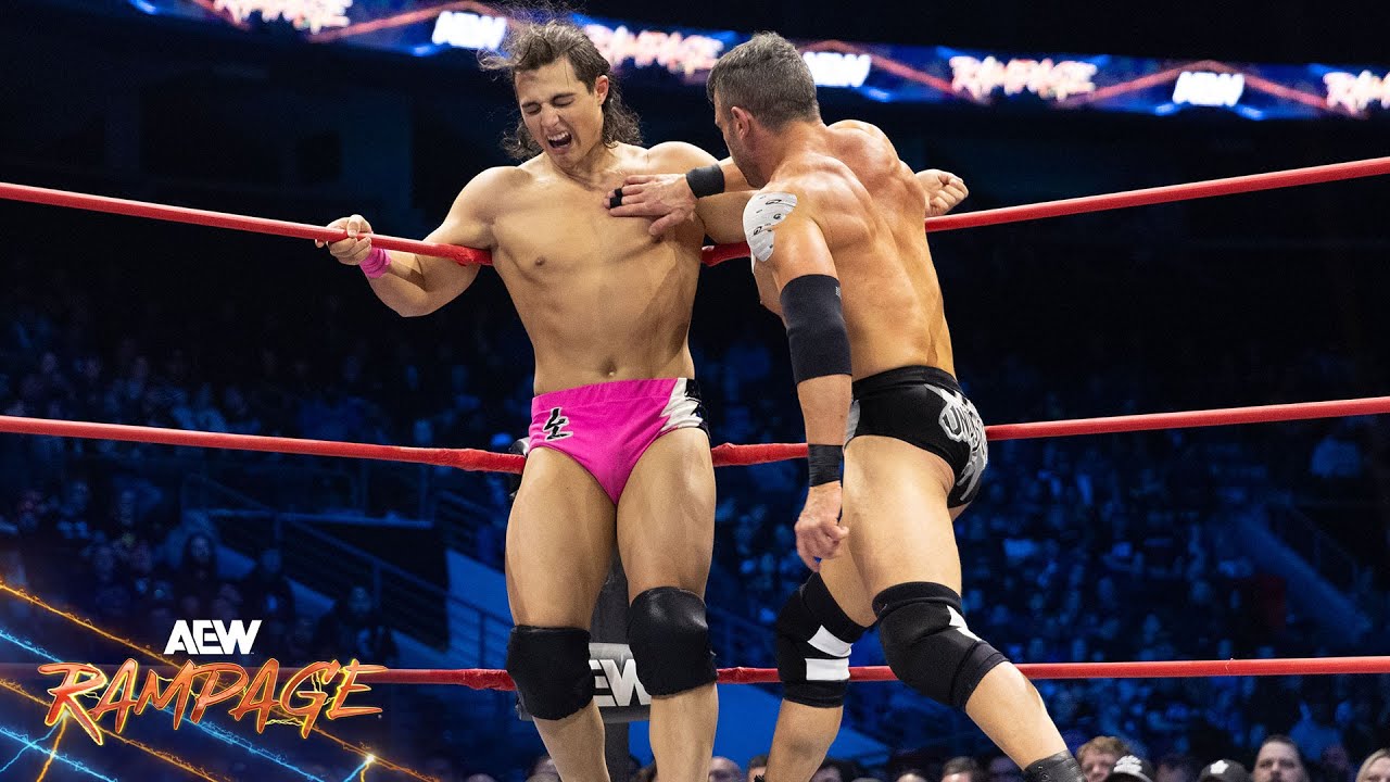 International Champ Roderick Strong vs London Lightning in a title eliminator! | 4/5/24, AEW Rampage