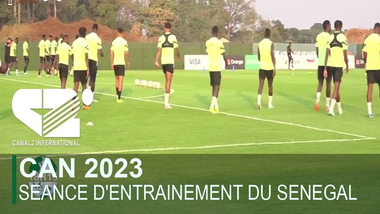 [CAN 2023 ] SEANCE D'ENTRAINEMENT DU SENEGAL